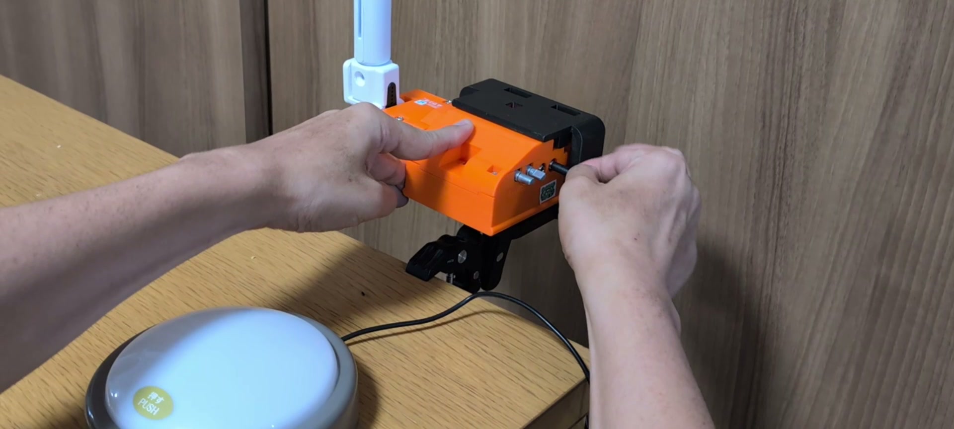 福祉スイッチでの操作