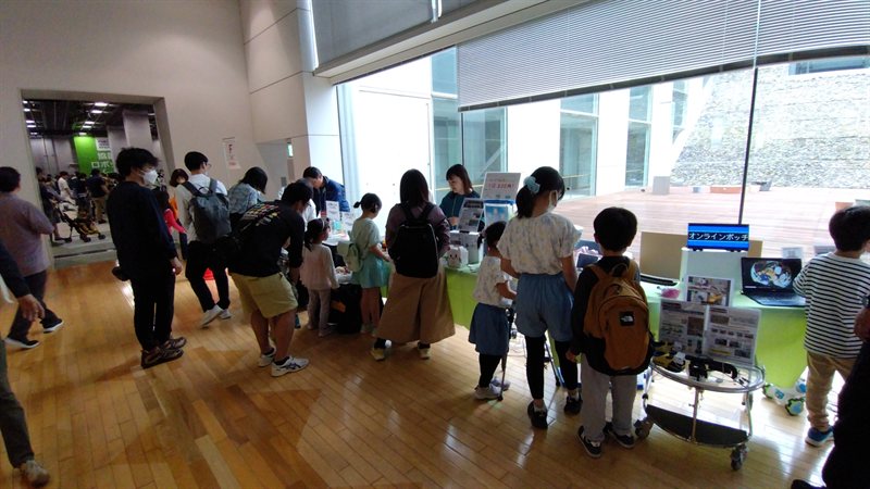 展示会・体験会のようす