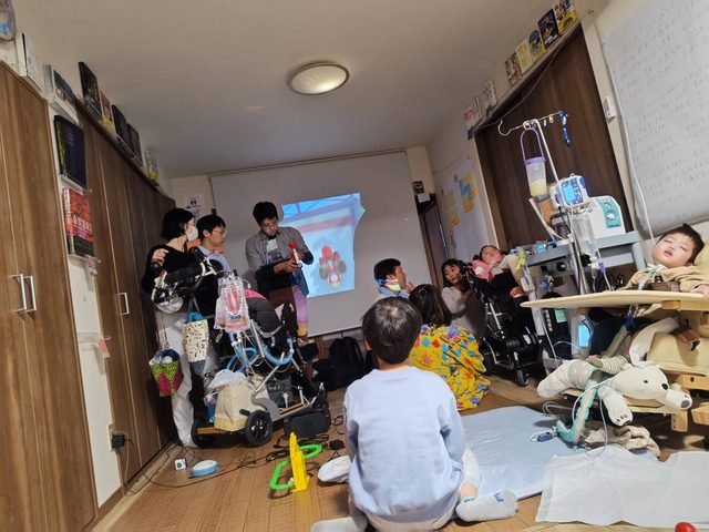 機器体験のようす