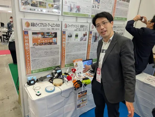H.C.R.2026 での出展ブースのようす